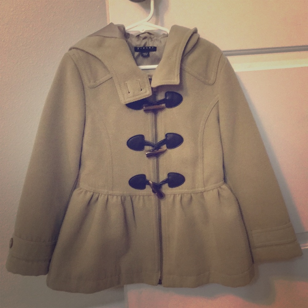 SISLEY girls toggle coat